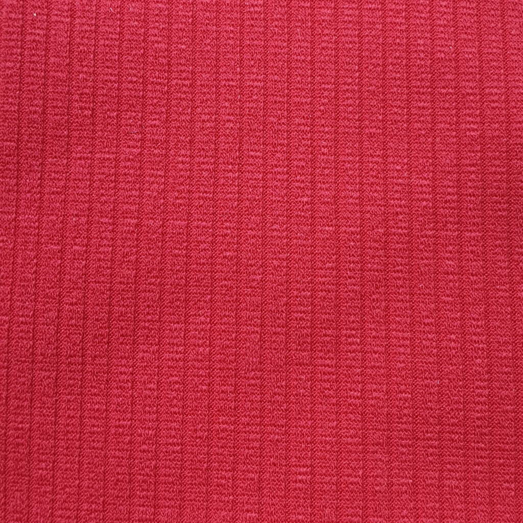 Rib Poly Span Knit Fabric | FAB1035 | 1.Cherry, 2.Light Pink, 3.Dark Pink, 4.Orange, 5.Red, 6.Mustard, 7.Light Green, 8.Dark Green, 9.Blue Green, 10.Wine by Fabricis.com #