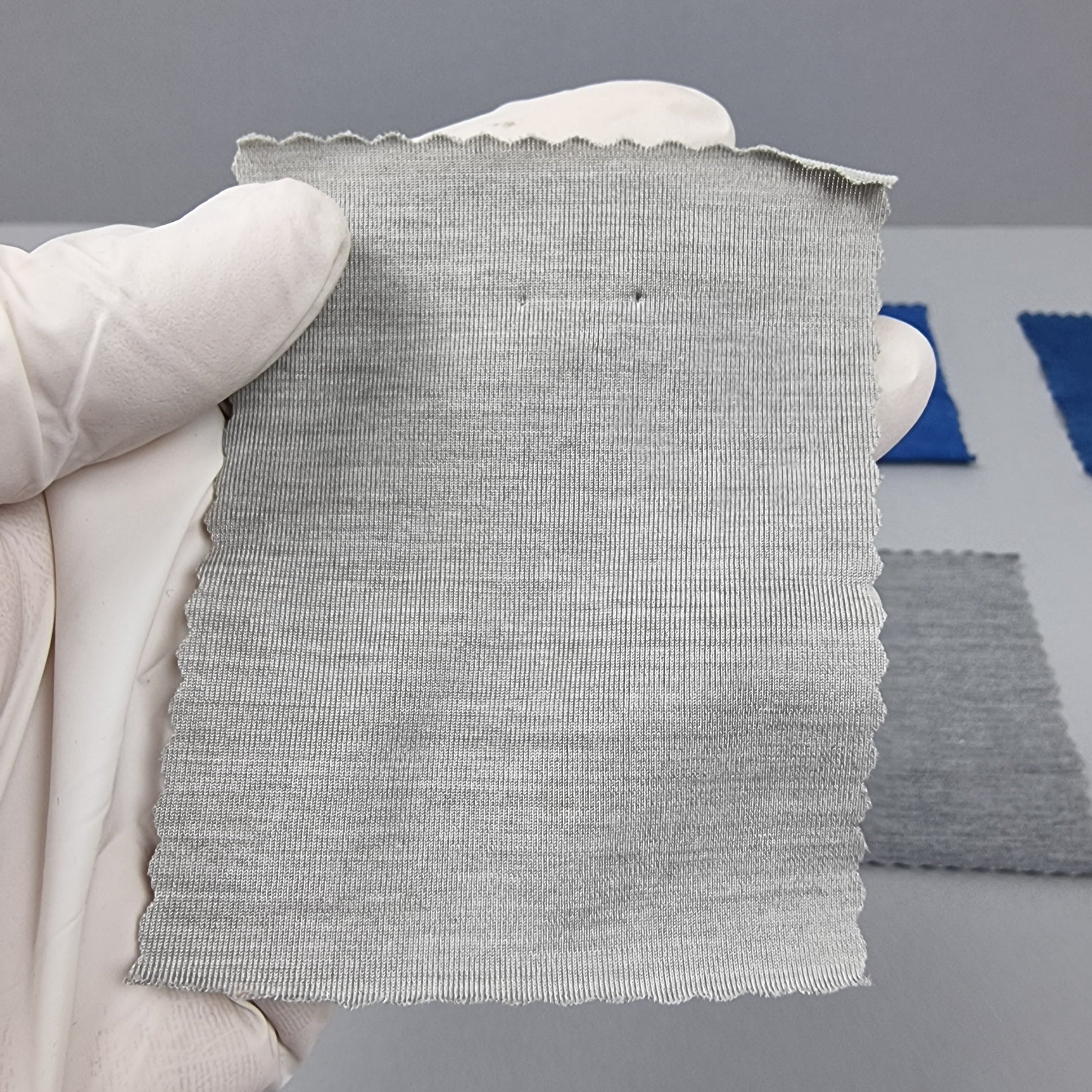 Melange Polyester Spandex Knit - FAB 1387 -