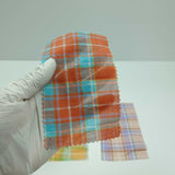 Flannel Check Yarn Dyed Woven Fabric | FAB1452 | 1.Multi, 2.Multi, 3.Multi, 4.Multi by Fabricis.com #