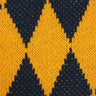 Diamond Jacquard Acrylic Knit Fabric | FAB1515 | 1.Blue, 2.Green, 3.Yellow, 4.Pink, 5.Black by Fabricis.com #