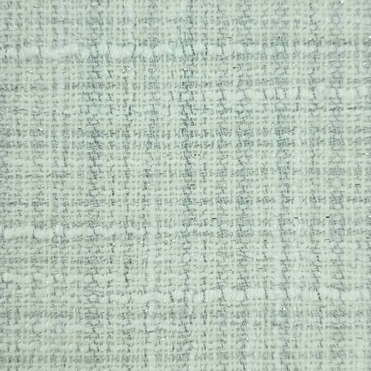 Tweed Polyester Woven Fabric | FAB1507 | 1.Ivory, 2.Beige, 3.Blue, 4.Grey, 5.N/A, 6.Black by Fabricis.com #