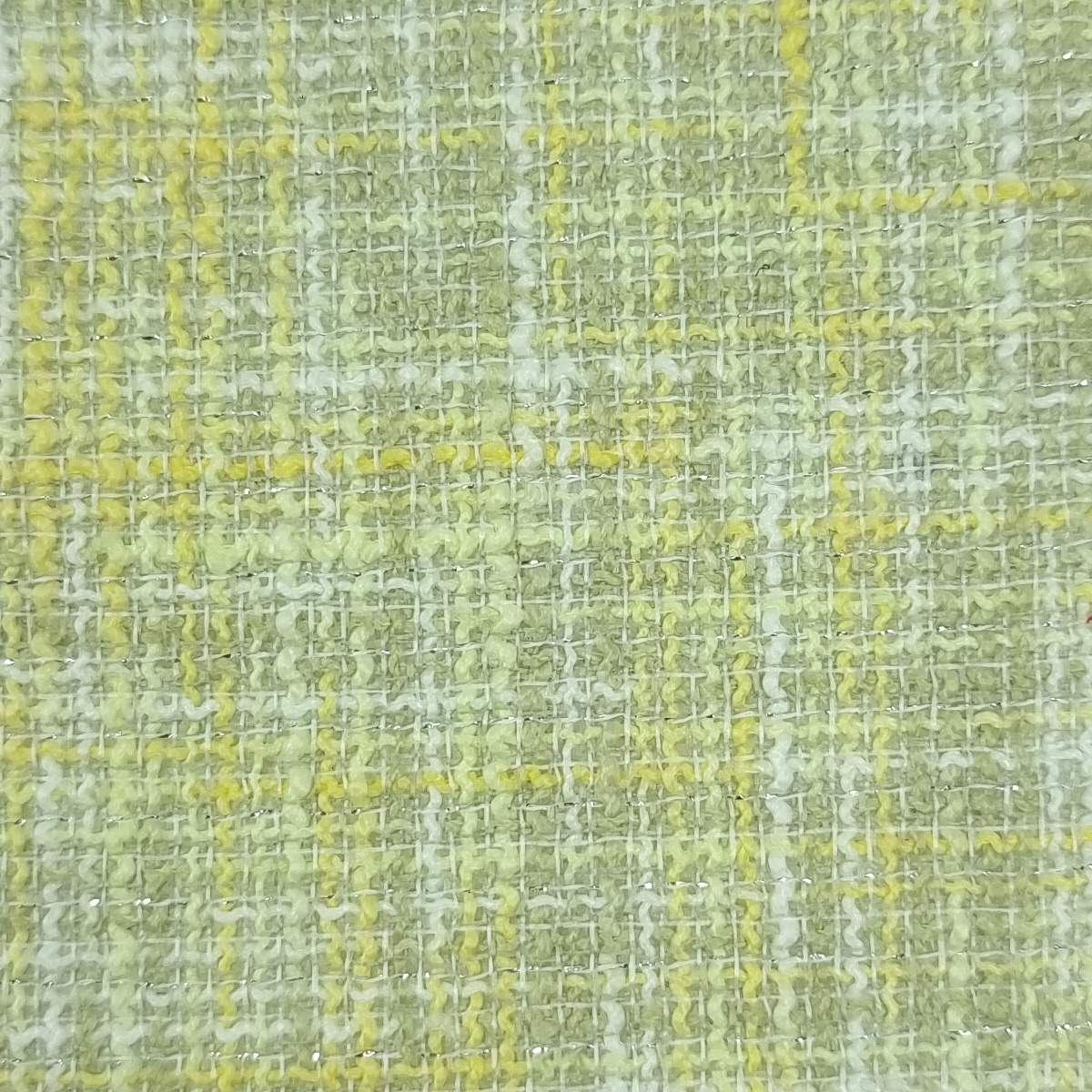 Rainbow Tweed Woven Fabric | FAB1508 | 1.Blue, 2.Ivory, 3.Purple, 4.Yellow by Fabricis.com #