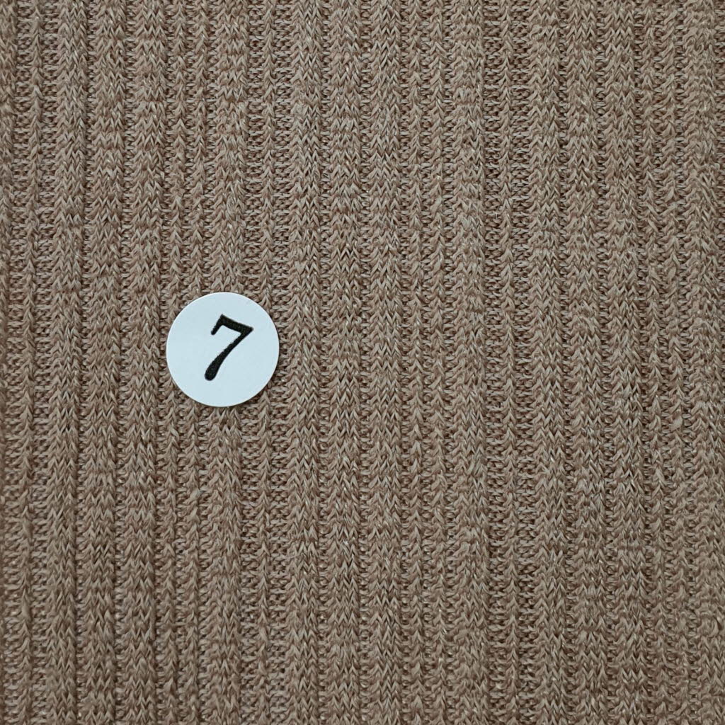 1.Orange-2.Fuchsia-3.Orange-4.Red-5.Ivory Grey - Poly Span Knit Fabric - FAB 1057