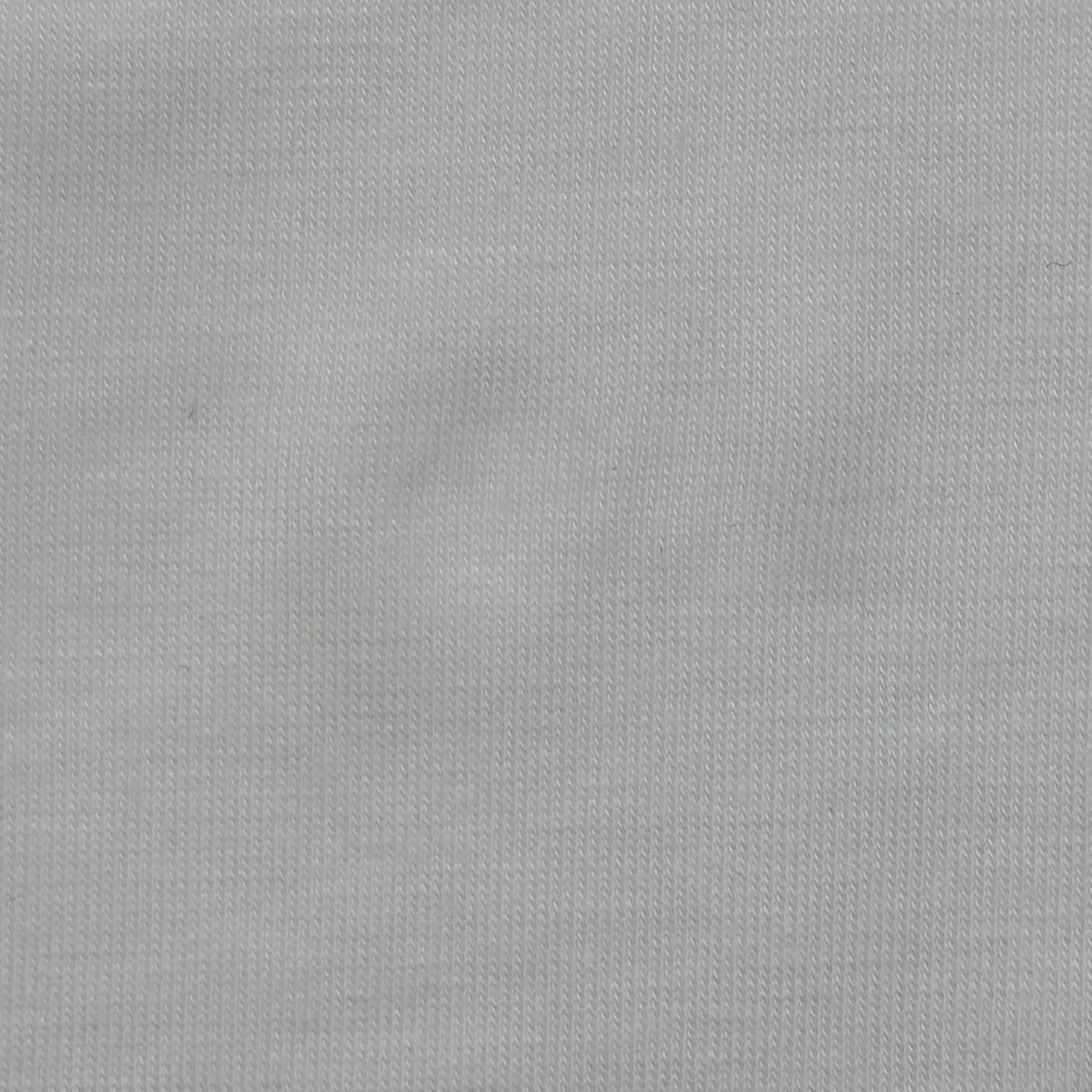 Solid Jersey Tencel Spandex Knit Fabric - FAB 1543 - 9.White