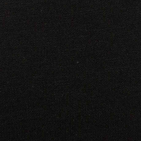 T/R Ponte Roma Spandex Knit Fabric:Black