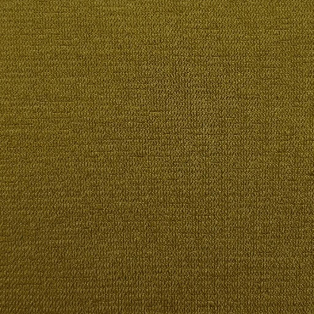 T/R Ponte Roma Spandex Knit Fabric:Olive Kahki