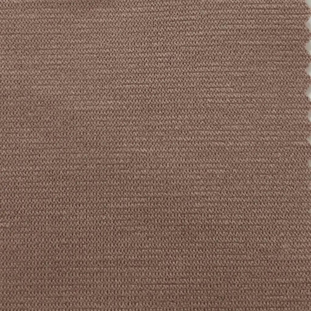 T/R Ponte Roma Spandex Knit Fabric:Grey Cocoa