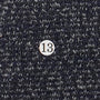 Poly Rayon Span Knit Fabric-Navy