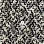 CVC Span Knit Fabric-Black