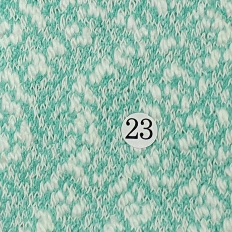 CVC Span Knit Fabric-Mint