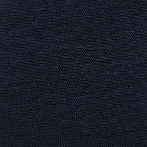 Poly Span Knit Fabric-Navy