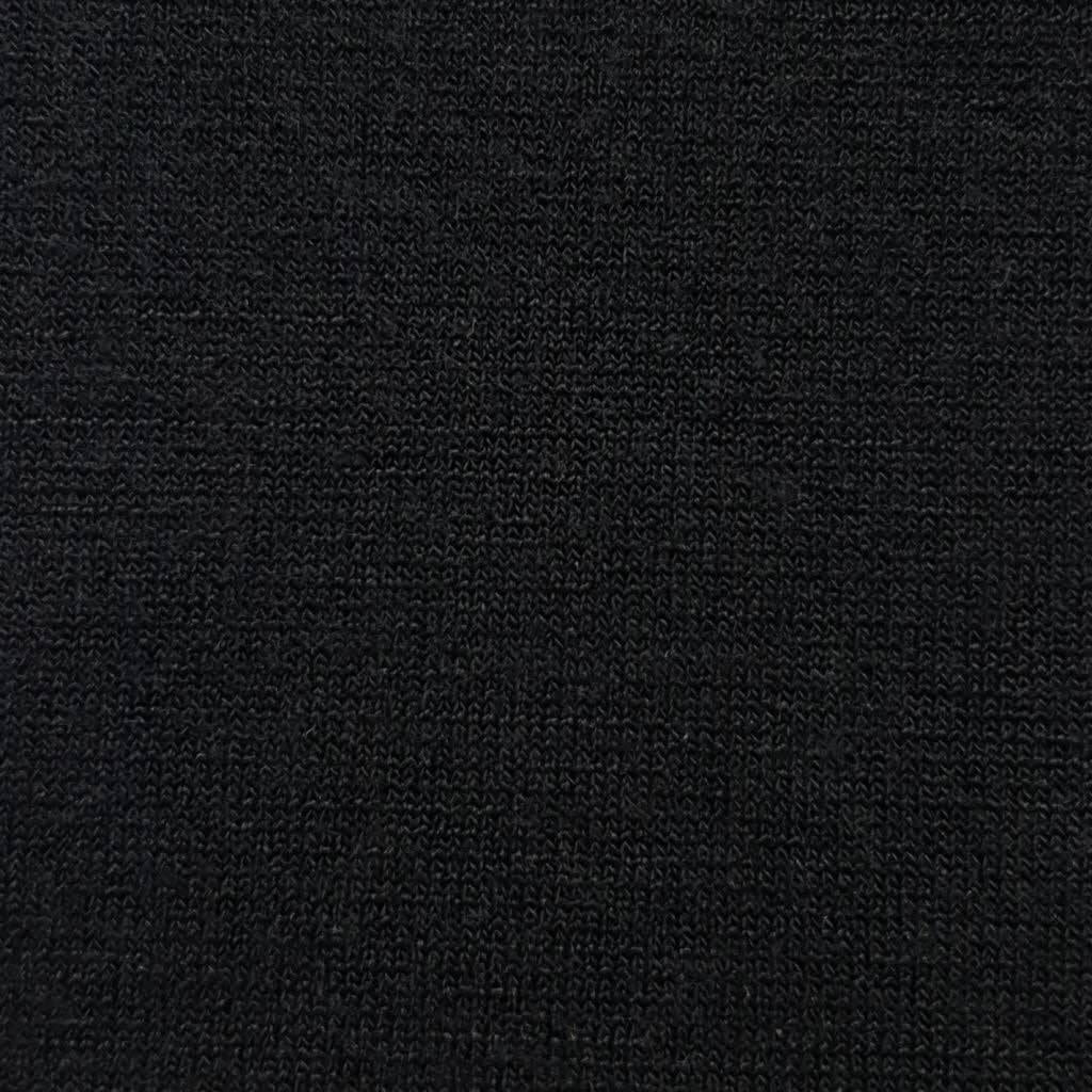 Poly Span Knit Fabric-Black