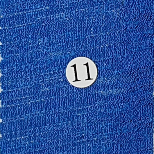 Borige Poly Span Knit Fabric-Blue