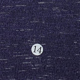 Borige Poly Span Knit Fabric-Navy