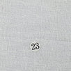 Borige Poly Span Knit Fabric-White