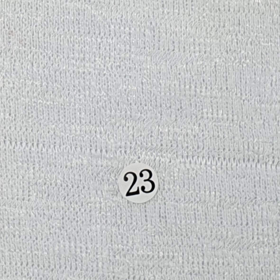 Borige Poly Span Knit Fabric-White