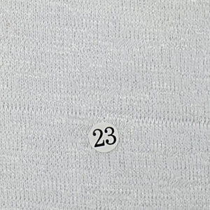 Borige Poly Span Knit Fabric-White