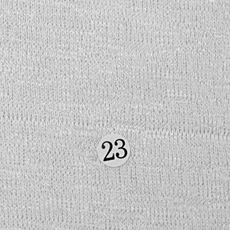Borige Poly Span Knit Fabric-White
