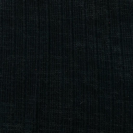 Rib Rayon Poly Knit Fabric-Black