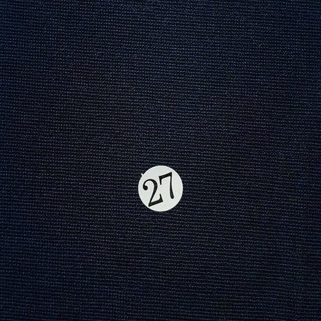 Poly Span Knit Fabric-Navy