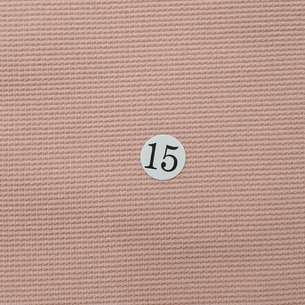 Corduroy Poly Span Knit Fabric-Pink