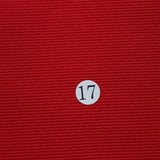 Corduroy Poly Span Knit Fabric-Red