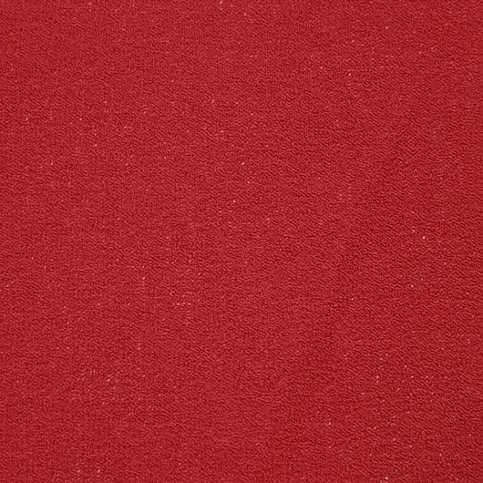 Time Polyester Knit Fabric-Red