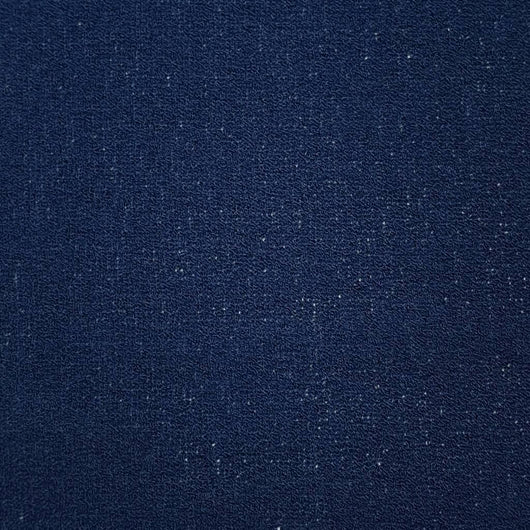 Time Polyester Knit Fabric-Navy