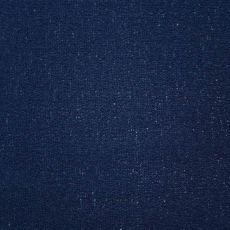 Time Polyester Knit Fabric-Navy