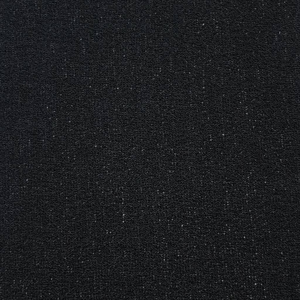 Time Polyester Knit Fabric-Black