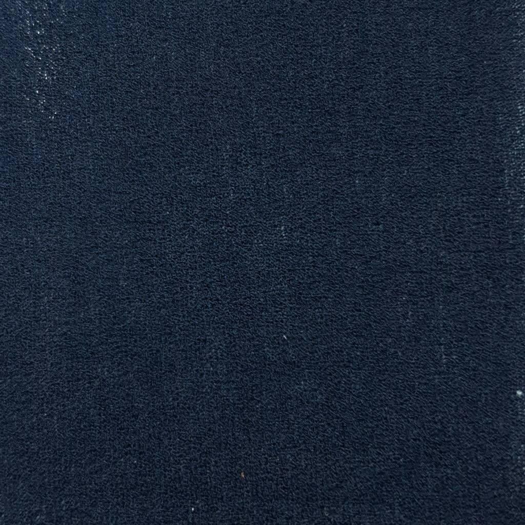 Time Polyester Knit Fabric-Very Deep Navy