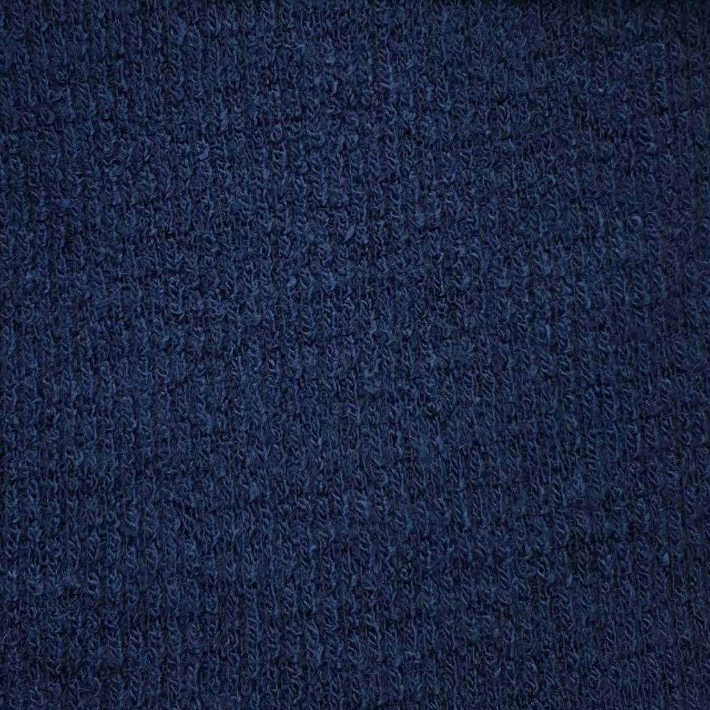 Acrylic Rayon Knit Fabric-Navy