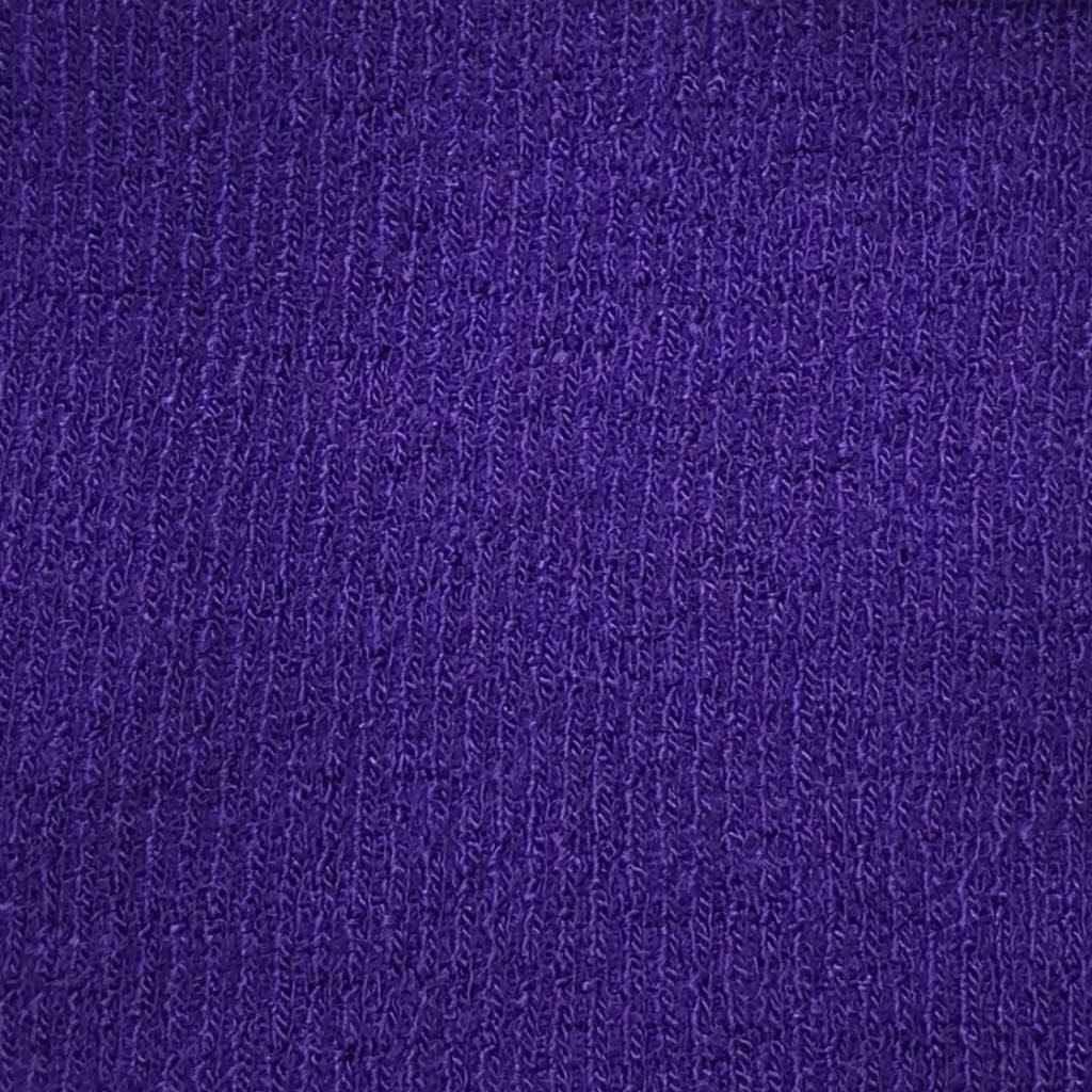 Acrylic Rayon Knit Fabric-Purple Blue