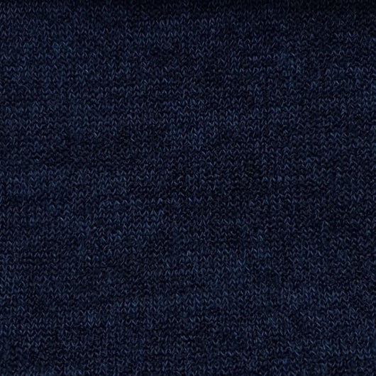 Mir Poly Span Knit Fabric-Navy