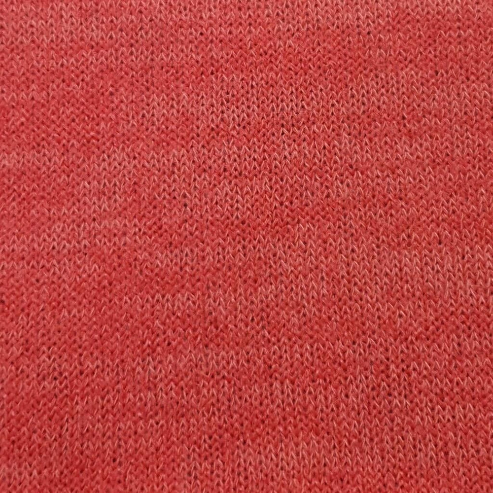 Mir Poly Span Knit Fabric-Coral