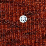 Slub T/R Knit Fabric-Brick/Black