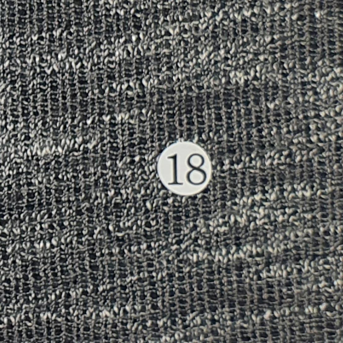 Slub T/R Knit Fabric-Dark Mellange