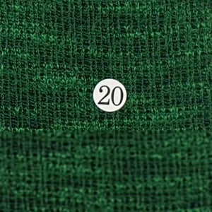 Slub T/R Knit Fabric-Black/Green