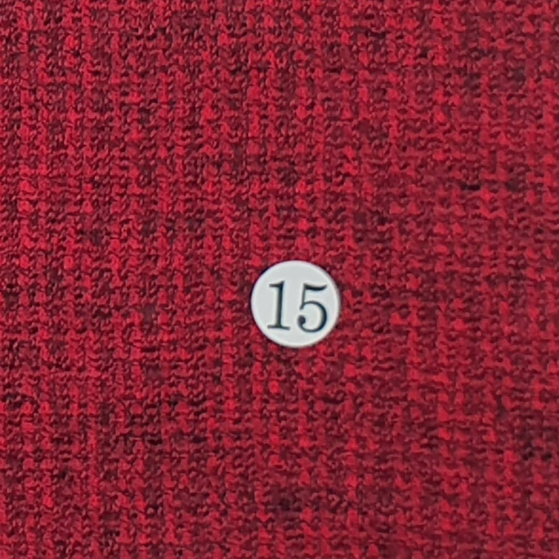 T/R Knit Fabric-Cherry/Black