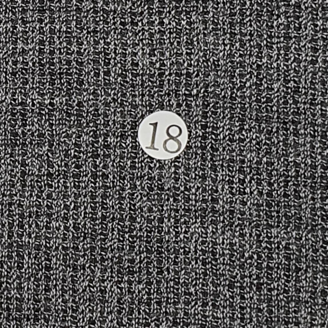 T/R Knit Fabric-Dark Mellange