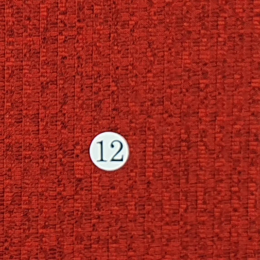 Rib Poly Span Knit Fabric-Red