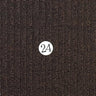 Rib Poly Span Knit Fabric-Brown3