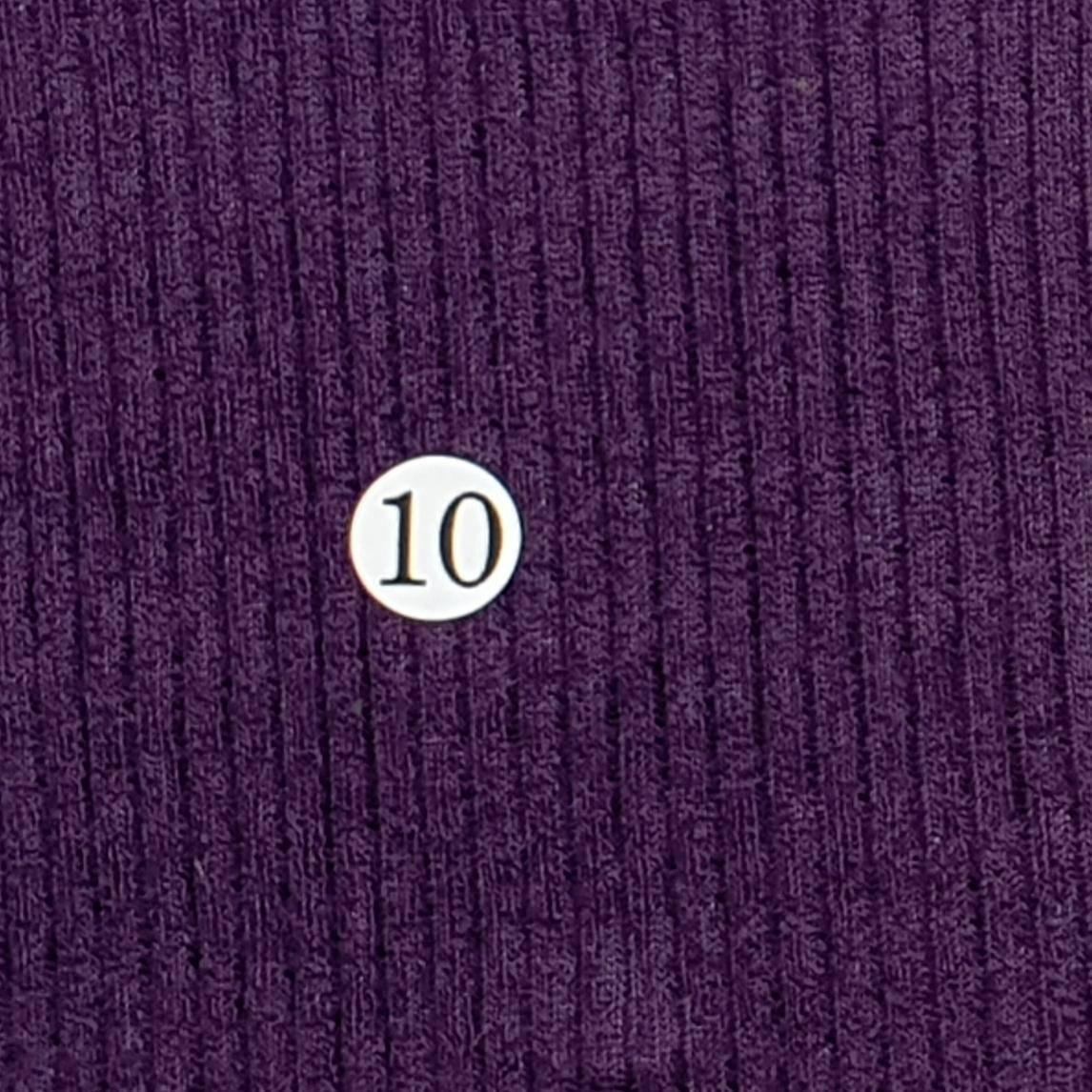 Tencel Rib Span Knit Fabric-Purple