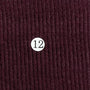 Tencel Rib Span Knit Fabric-Burgundy