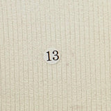 Tencel Rib Span Knit Fabric-Ivory