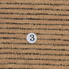 1.Yellow-2.Ivory-3.Beige-4.Pink-5.Fuchsia - Dope Dyed Stripe Poly Span Knit Fabric - FAB 1033