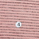 1.Yellow-2.Ivory-3.Beige-4.Pink-5.Fuchsia - Dope Dyed Stripe Poly Span Knit Fabric - FAB 1033