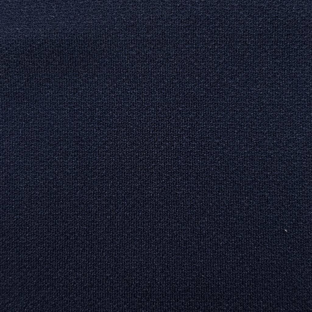 Poly Span Knit Fabric-Navy