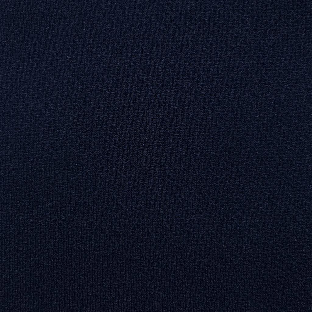 Poly Span Knit Fabric-Dark Navy