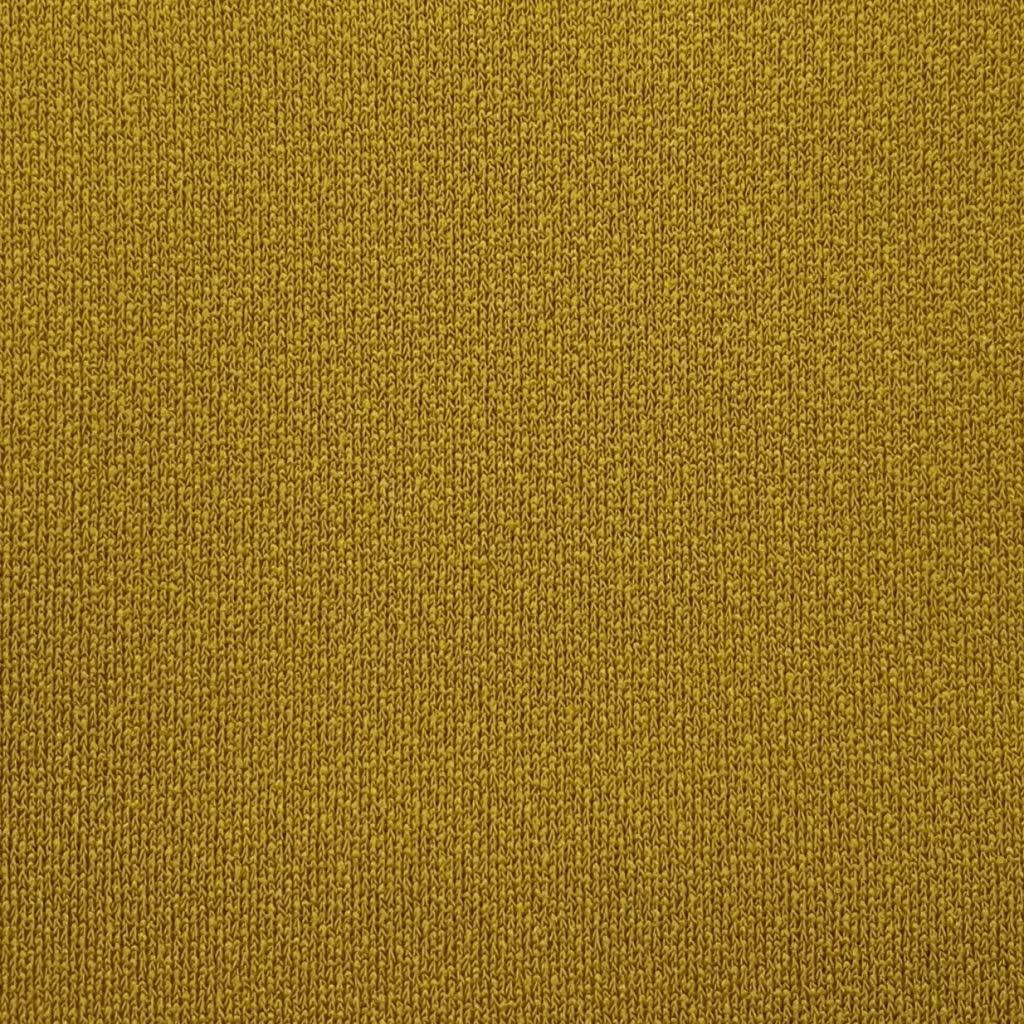 Poly Span Knit Fabric-Mustard2